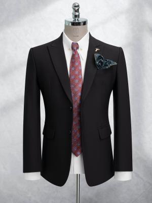 Áo Vest Đen Cao Cấp Form Slimfit TGS384